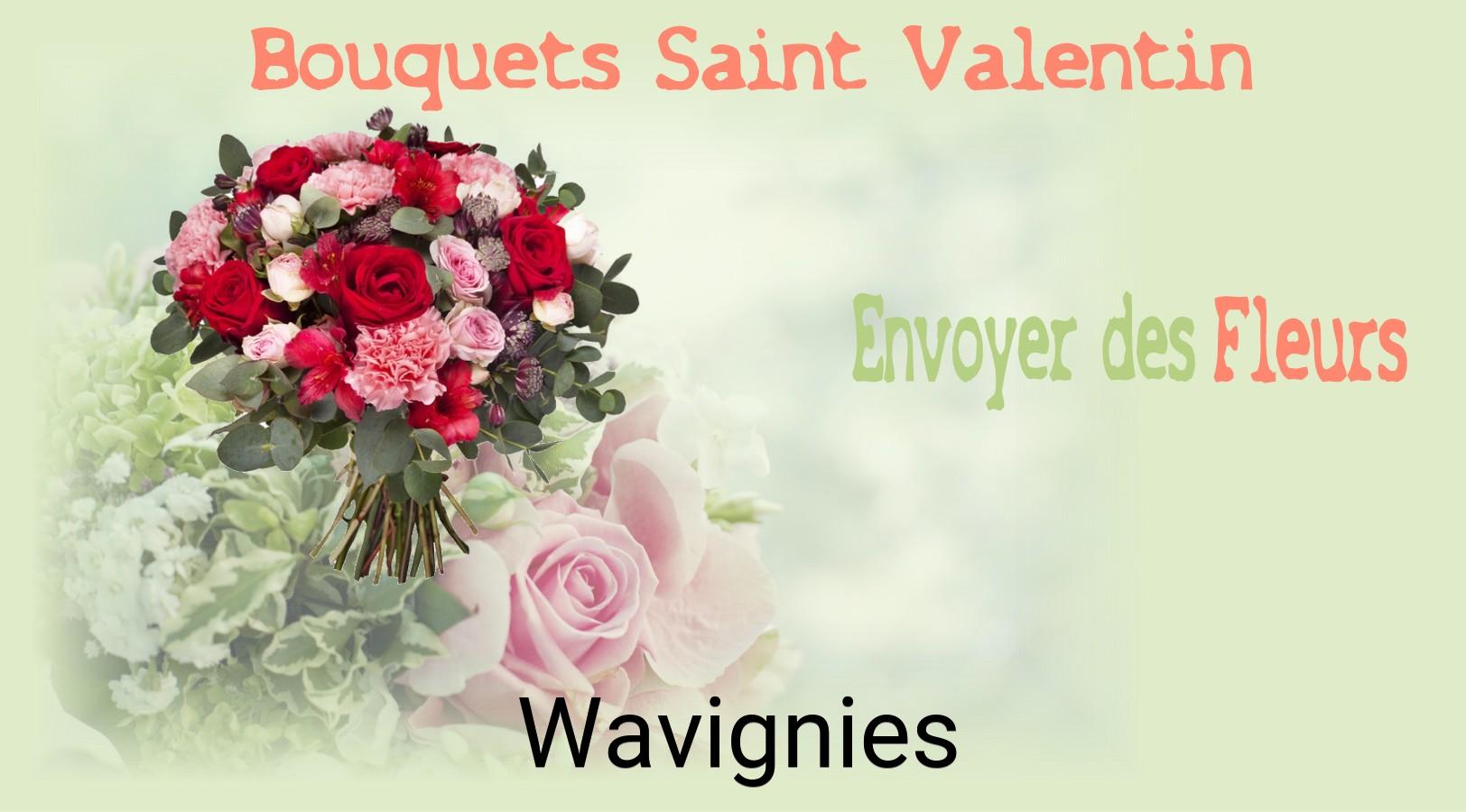 Roses de Saint-Valentin livrées à Wavignies